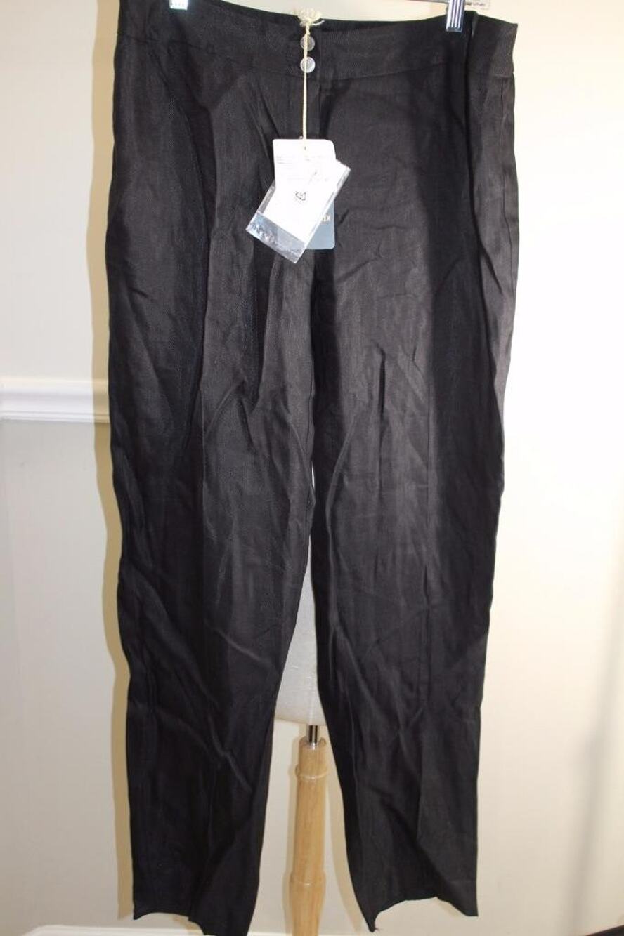 NWT Marina Rinaldi aulla black long pants size 21